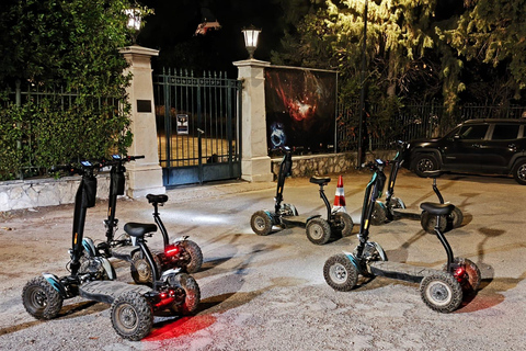 Athens by Night Electric 4W Scooter Tour