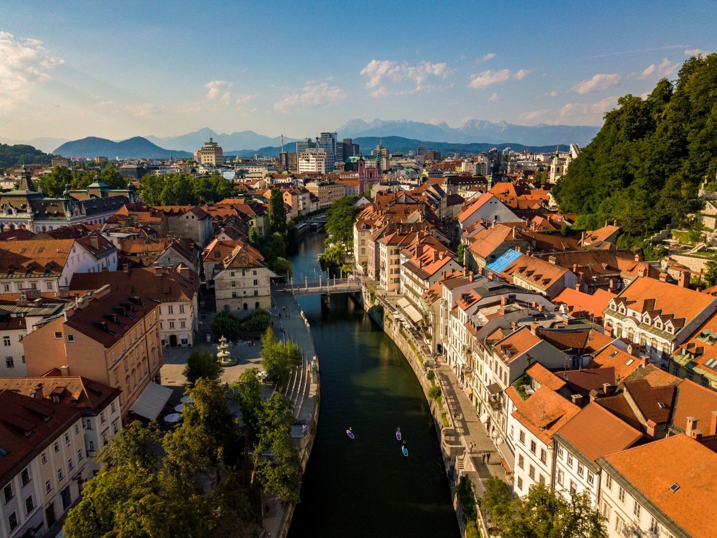 Ljubljana: Stand-Up-Paddle-Tour