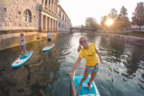 Ljubljana: Stand-Up Paddle Boarding TourLjubljana - Into the Wild SUP Tour