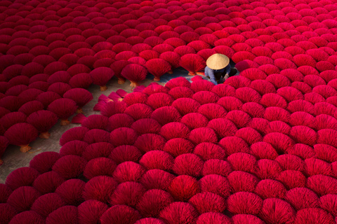 Paseo fotográfico por Hanói: Pueblo del Incienso Quang Phu Cau