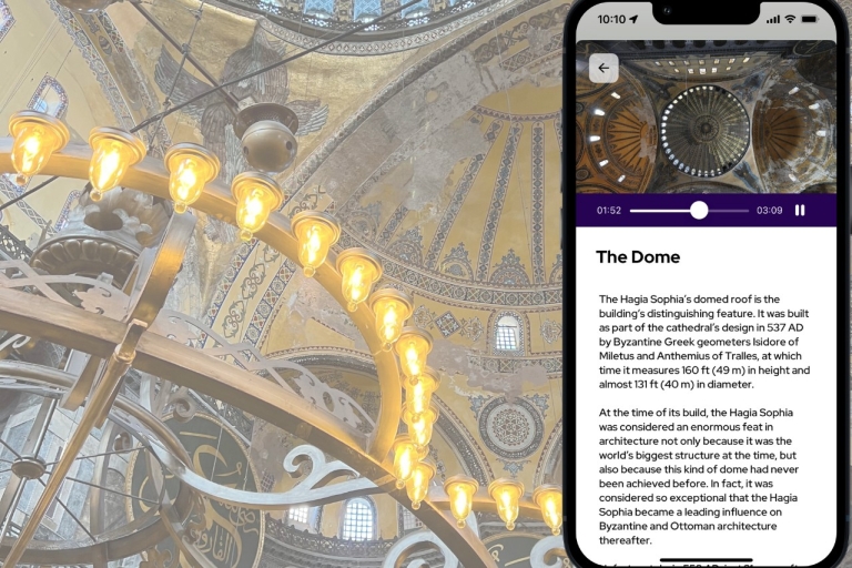 Istanbul : Guide audio numérique de Sainte-Sophie