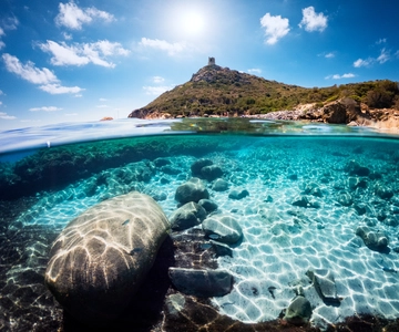 From Cagliari: Villasimius Beach tour Full-day