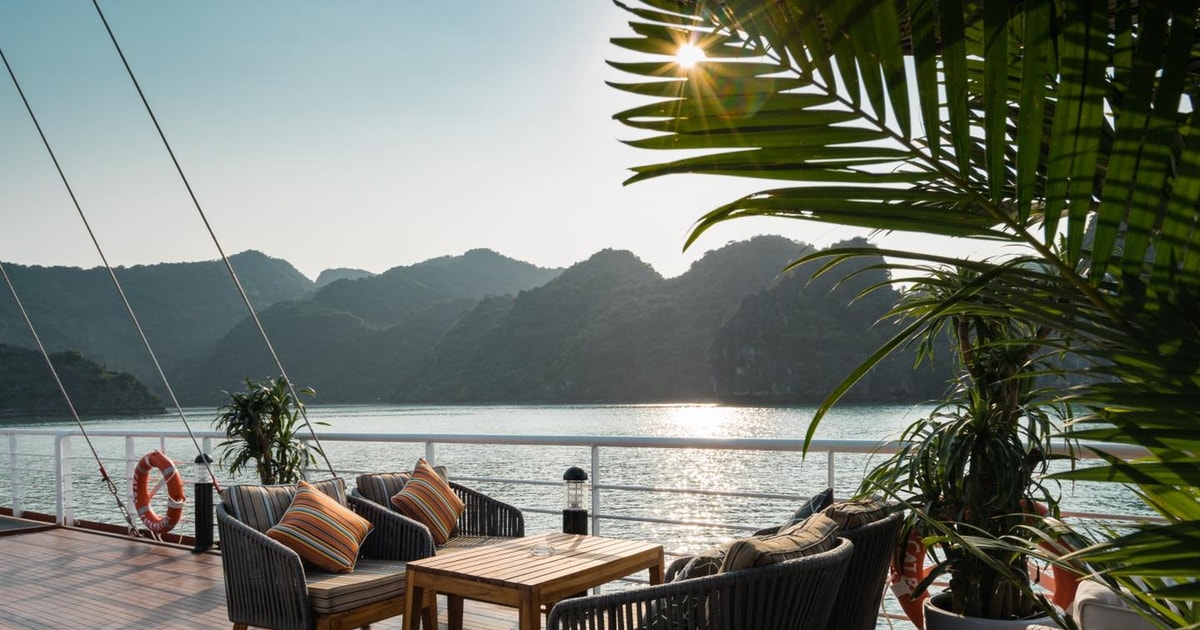 Halong Luxury Day Cruise and Transportation transfers | GetYourGuide