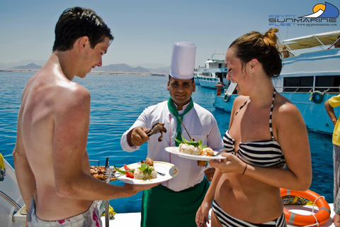 Hurghada: Elite lyxkryssning till Orange Bay med lunchHurghada: Lyxig Orange Bay-kryssning med lunch och snorkling