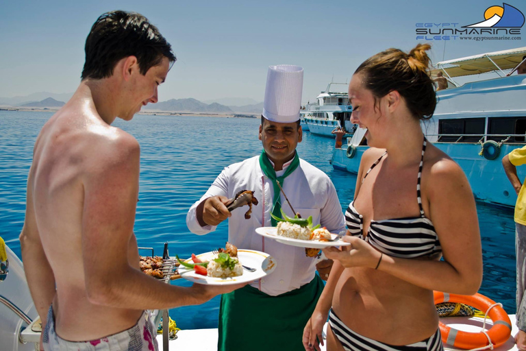 Hurghada: Elite luxury Cruise to Orange bay with lunchHurghada: Luxury Orange Bay Cruise with Lunch &amp; Snorkeling