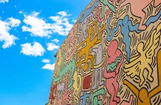 Wandgemälde "Tuttomondo" von Keith Haring