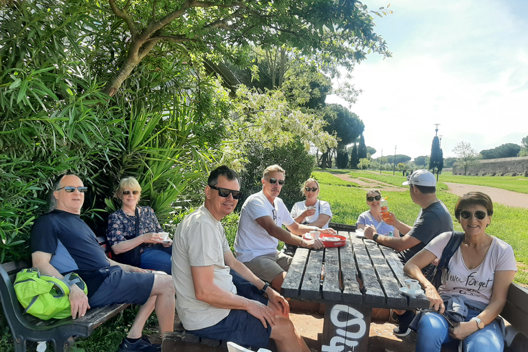 Rom: Appian Way eBike Tour Aquädukte, Katakomben &amp; Lunch BoxNur die Via Appia und die Aquädukte