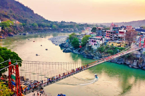 De Délhi: Viagem particular de 2 dias para Haridwar e RishikeshTour com hotel 3 estrelas