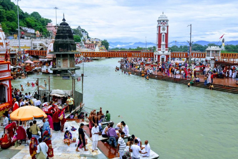 De Délhi: Viagem particular de 2 dias para Haridwar e RishikeshTour com hotel 3 estrelas