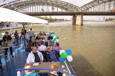 Cologne: River Cruise with "Kölsch" Music Entertainment