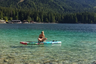 SUP-Yoga on Schliersee
