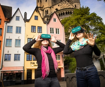 Köln: Altstadt Virtual Reality Walking Tour