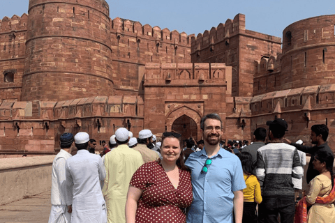 Sunrise Taj Mahal and Agra Fort Private Tour From Delhi Tour without Entrance fees and Lunch