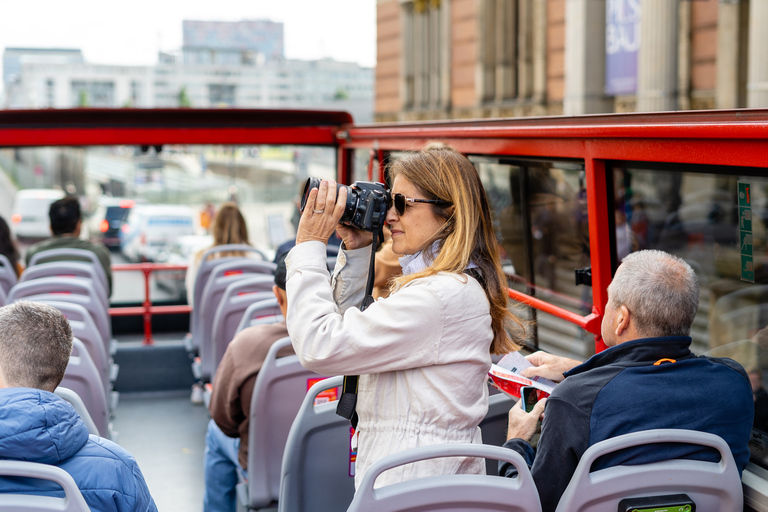 Berlijn: Madame Tussauds Berlijn en hop-on hop-off bus