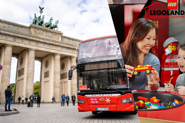 Berlino: autobus hop-on hop-off e LEGOLAND Discovery Center