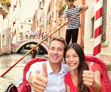 Венеция: Гранд-канал на гондоле с живыми комментариями