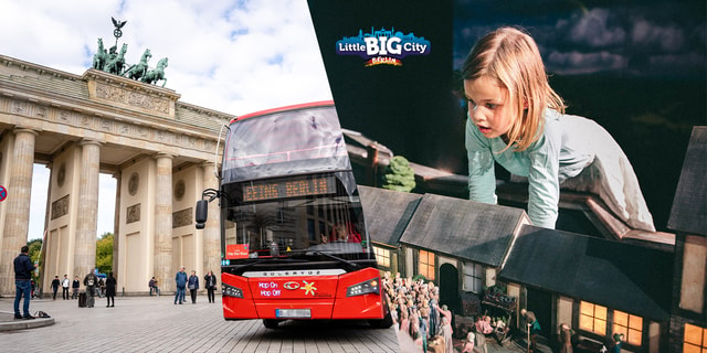 Berlin: Hop-On Hop-Off Bus & Little BIG City Berlin Ticket