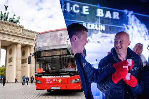 Berlín: Combo Hop-On Hop-Off Bus y Billete Icebar