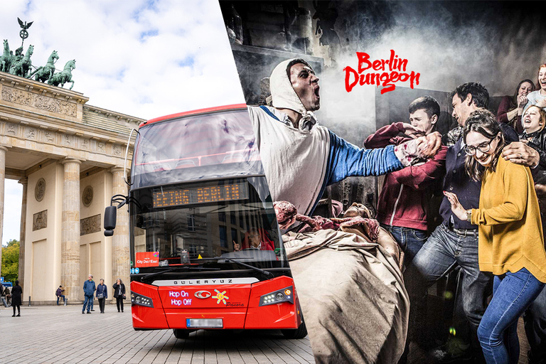 Berlin: Der Berliner Dungeon und der Hop-On-Hop-Off-BusBerlin: Der Berliner Dungeon und der 24-Stunden-Hop-on-Hop-off-Bus