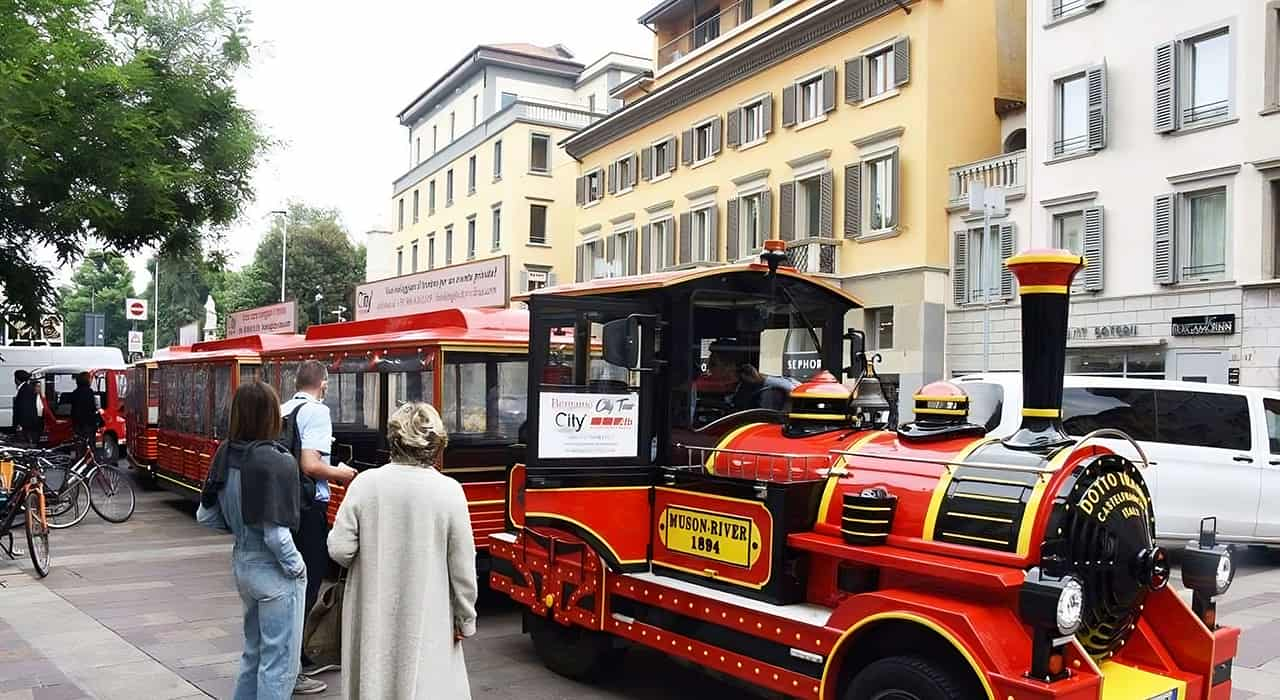 Bergamo: Stadt-Highlights Minibus oder Zug