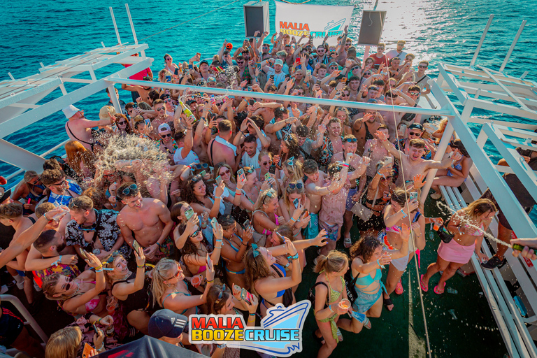 Malia: Booze Cruise Boat Party with Live Dj