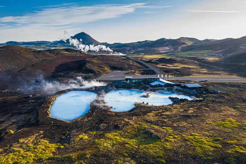 Akureyri: Łaźnie przyrodnicze Mývatn i wycieczka do wodospadu Goðafoss