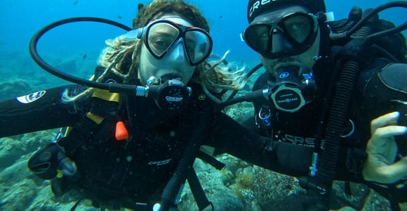 Lanzarote: Intro to Diving for Beginners. Free photos&videos