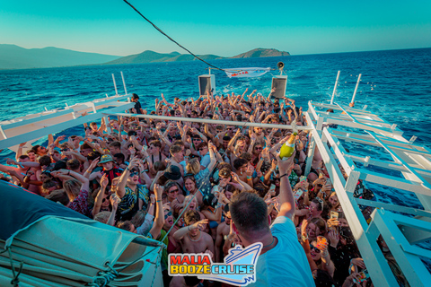 Malia: Booze Cruise Boat Party with Live Dj