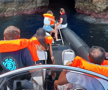 Eiland Terceira:Ilheus das Cabras -Bootexcursie