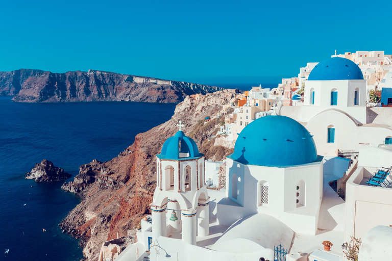 Croisière à Santorin au départ d'Héraklion/RethymnonCroisière à Santorin