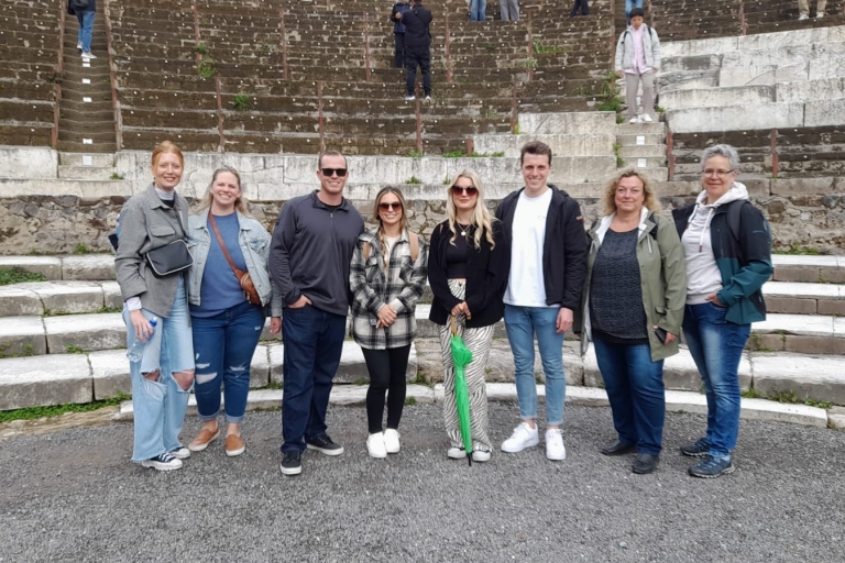 La visite guidée de l'ancienne Pompéi