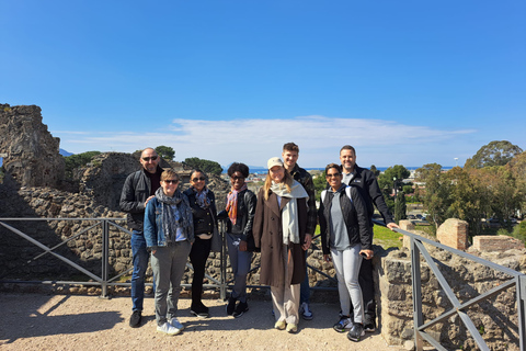 La visite guidée de l'ancienne Pompéi