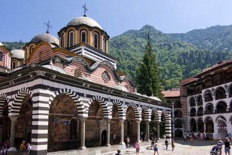 Depuis Sofia : monastère de Rila et église de BoyanaVisite guidée en anglais
