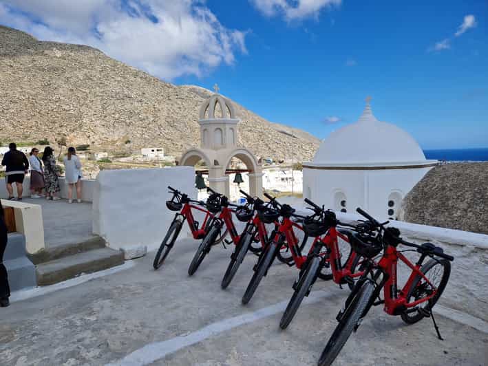 From Vlichada Santorini South Route Guided EBike Tour GetYourGuide