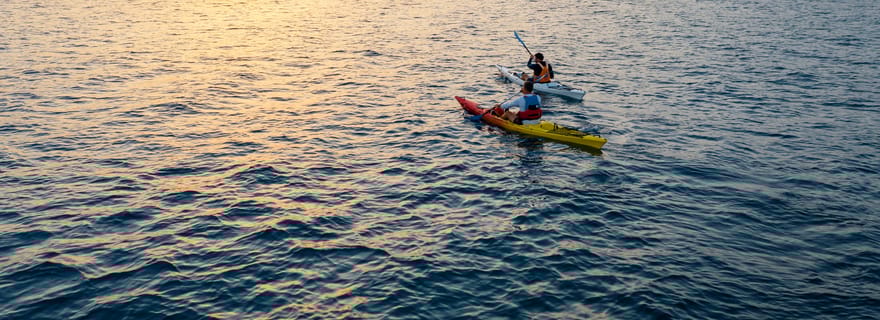 Poreč : Excursion en kayak de mer au coucher du soleil