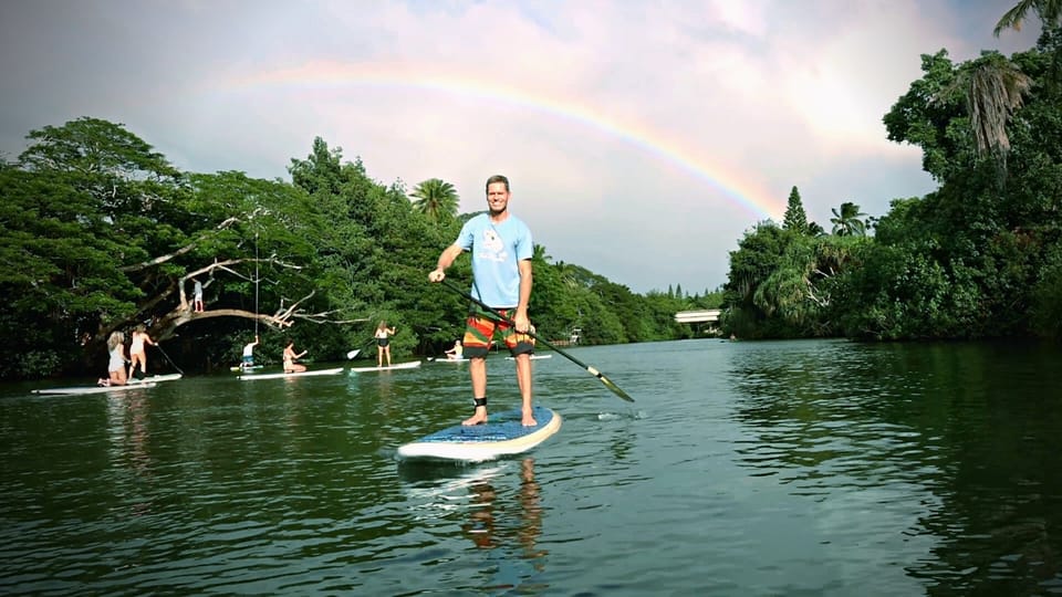 Oahu North Shore Haleiwa Paddleboard River Adventure GetYourGuide