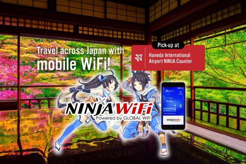 Tokyo: Mobile WiFi Rental from Haneda Airport