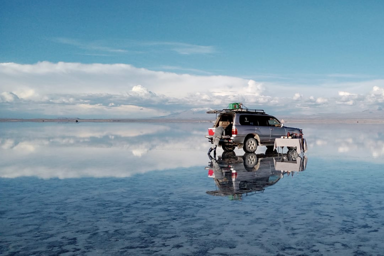 La Paz: 4-dniowe Uyuni i kolorowe laguny z lotem.