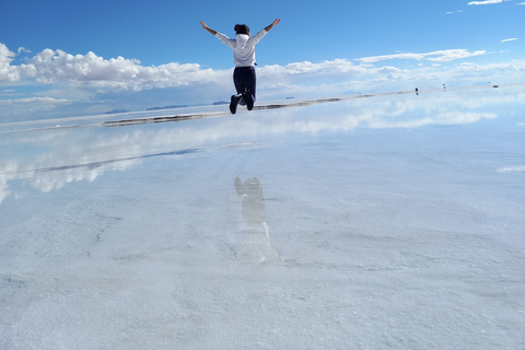 La Paz: 4-daagse Uyuni & gekleurde lagunes met vlucht.