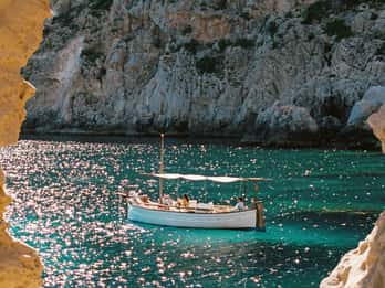 From Sant Josep: Es Vedra & Atlantis Sailboat Cruise