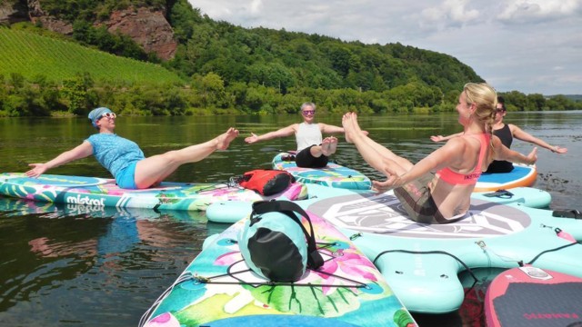 Visit Trier SUP Yoga Course in Trier, Germany