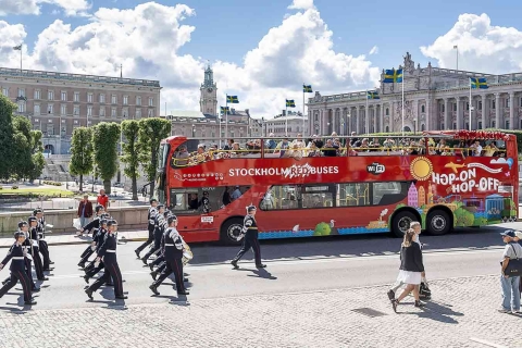 Stockholm: Red Sightseeing Hop-On Hop-Off Bus & Boat 24-hour Hop-on Hop-off Red Bus & Boat