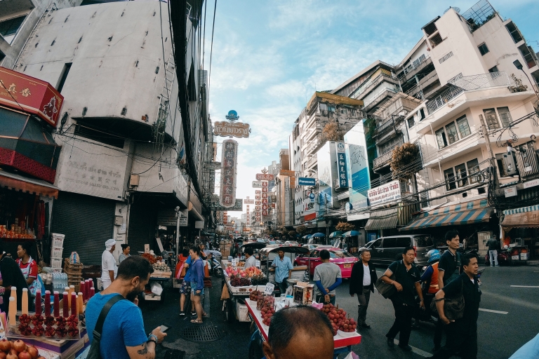 Bangkok: Chinatown & Wat Mangkon Kamalawat-wandeltocht