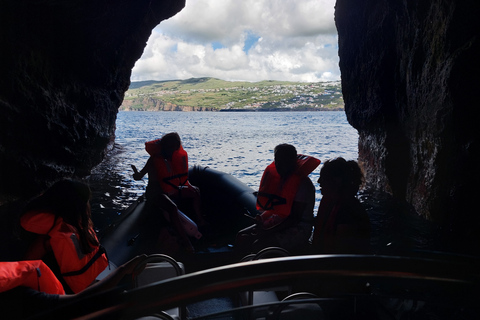 Ilheu das Cabras - Gita in barcaAngra do Heroísmo: tour guidato in barca dell&#039;isola di Terceira