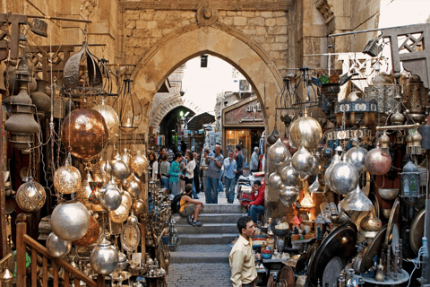 2-daagse Cairo Tours naar piramides, museum, oud Cairo en bazaar2 dagen: rondreis door Caïro