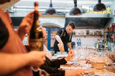 Gozo: Degustazione di vini e cena con cucina aperta