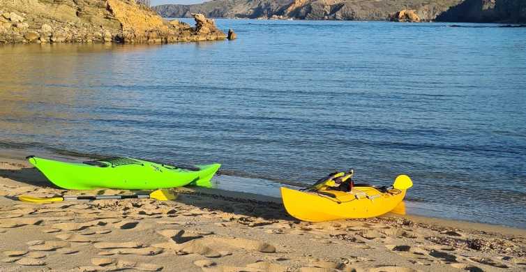 Menorca: Kayak excursion through Montgofre Natural Park