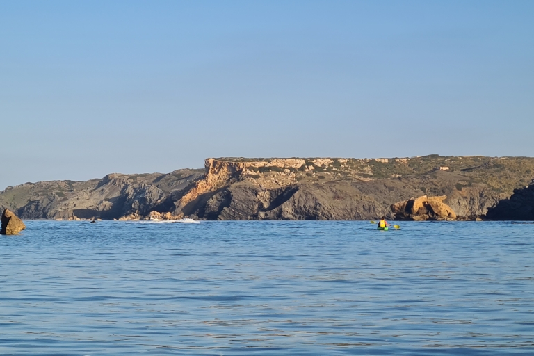 Menorca: Kayak excursion through Montgofre Natural Park Port d'Addaia: Kayaking Excursion with Beach Stops
