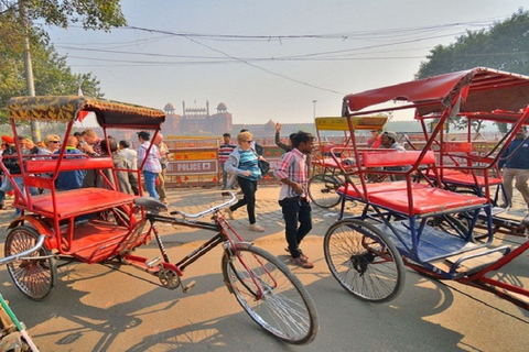 Journée complète de visite privée de la vieille ville et de New Delhi