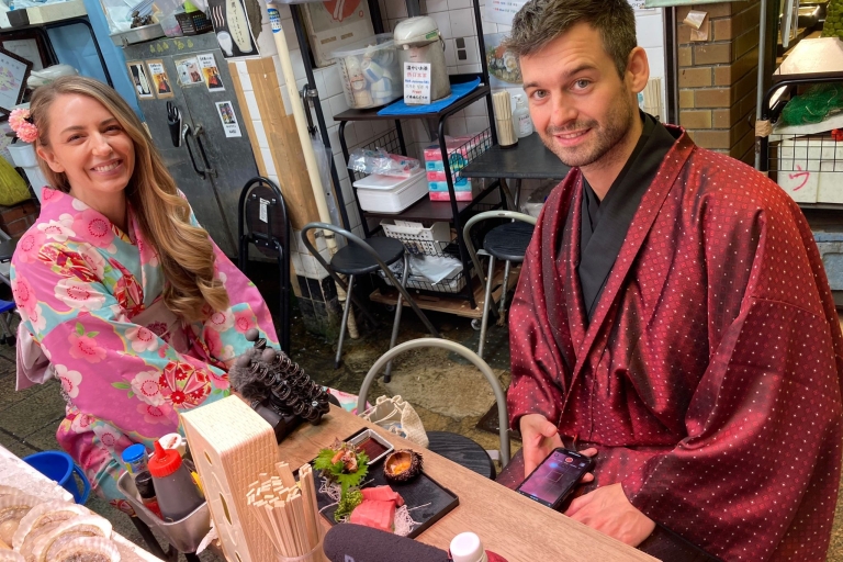 Kyoto : visite gastronomique de 3 heures avec dégustations au marché de Nishiki